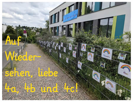 Abschied der 4. Klassen