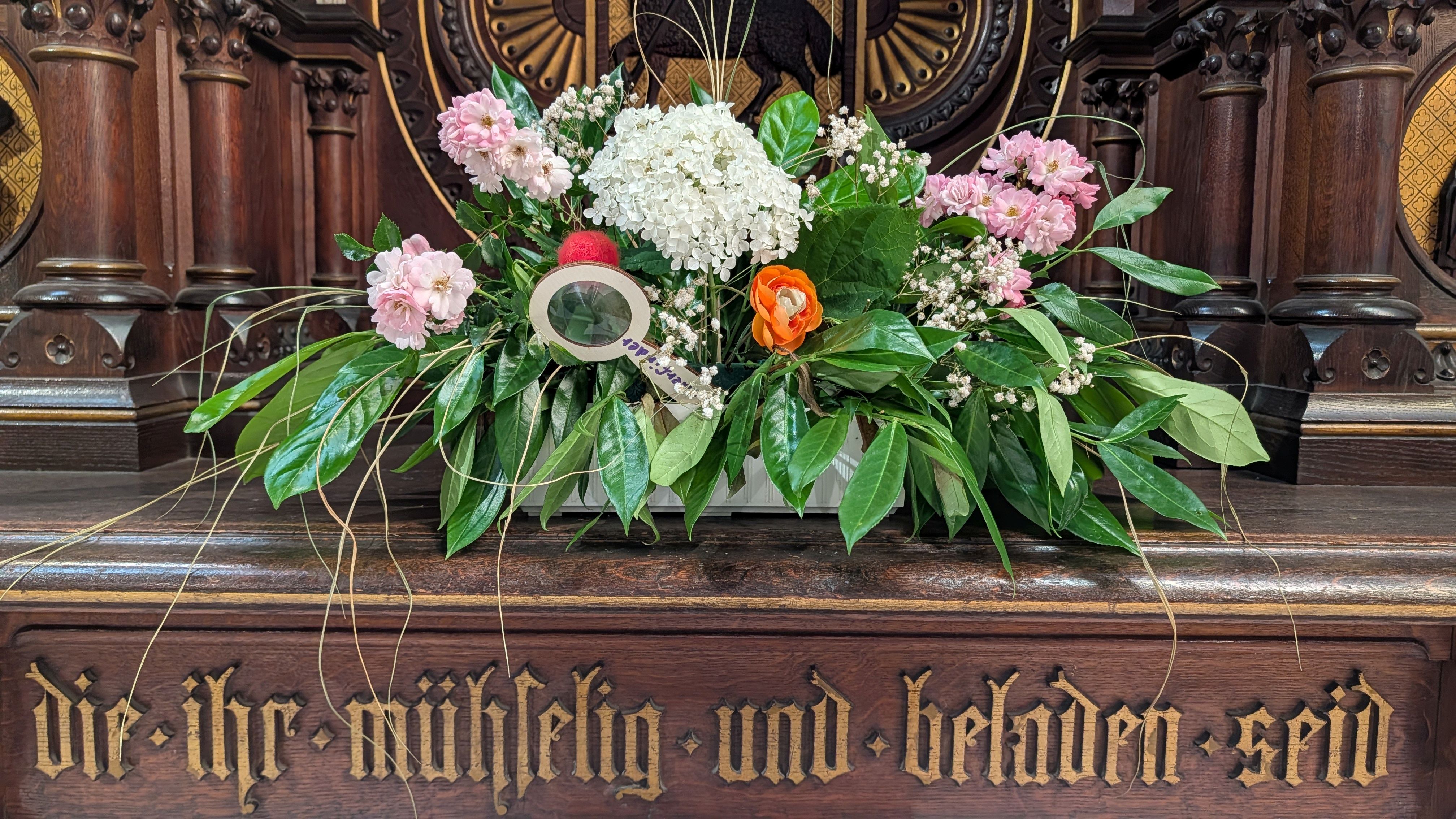 Foto unter Text
