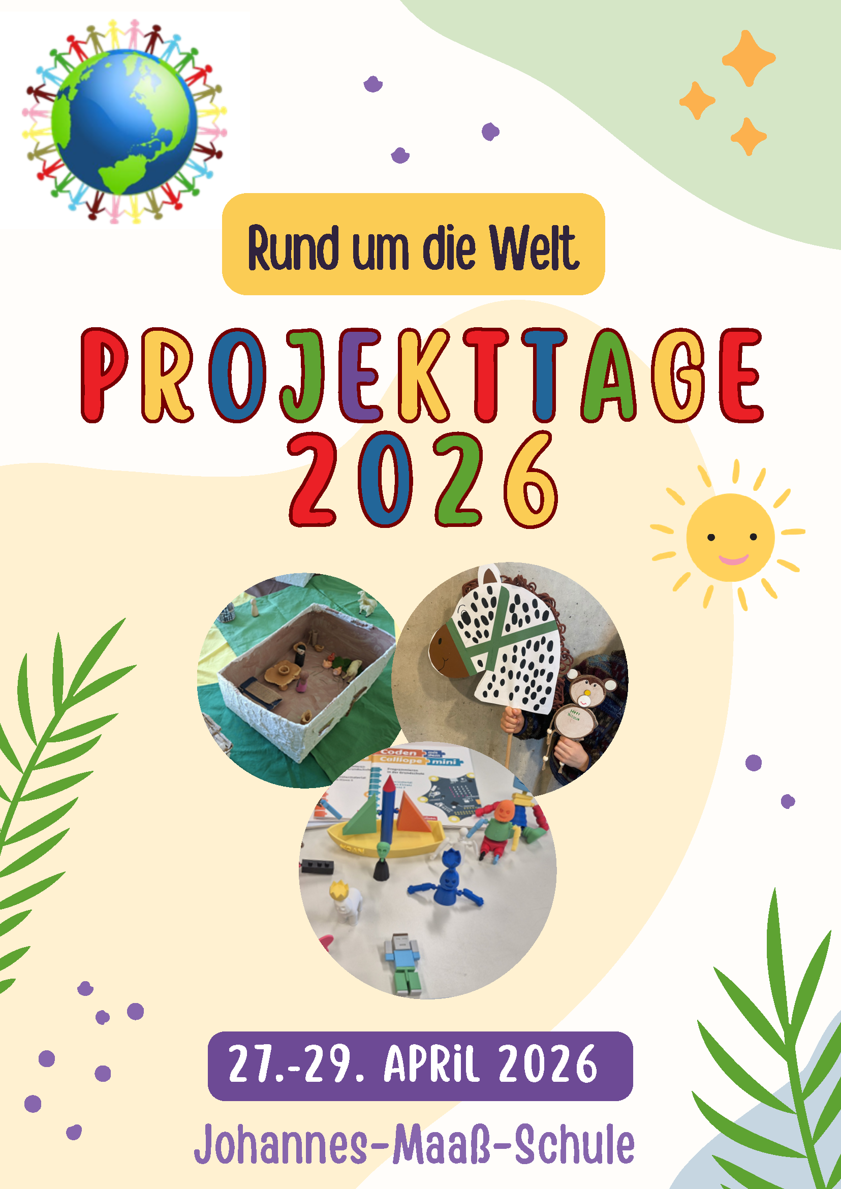 Projekttage 2026   Deckblatt