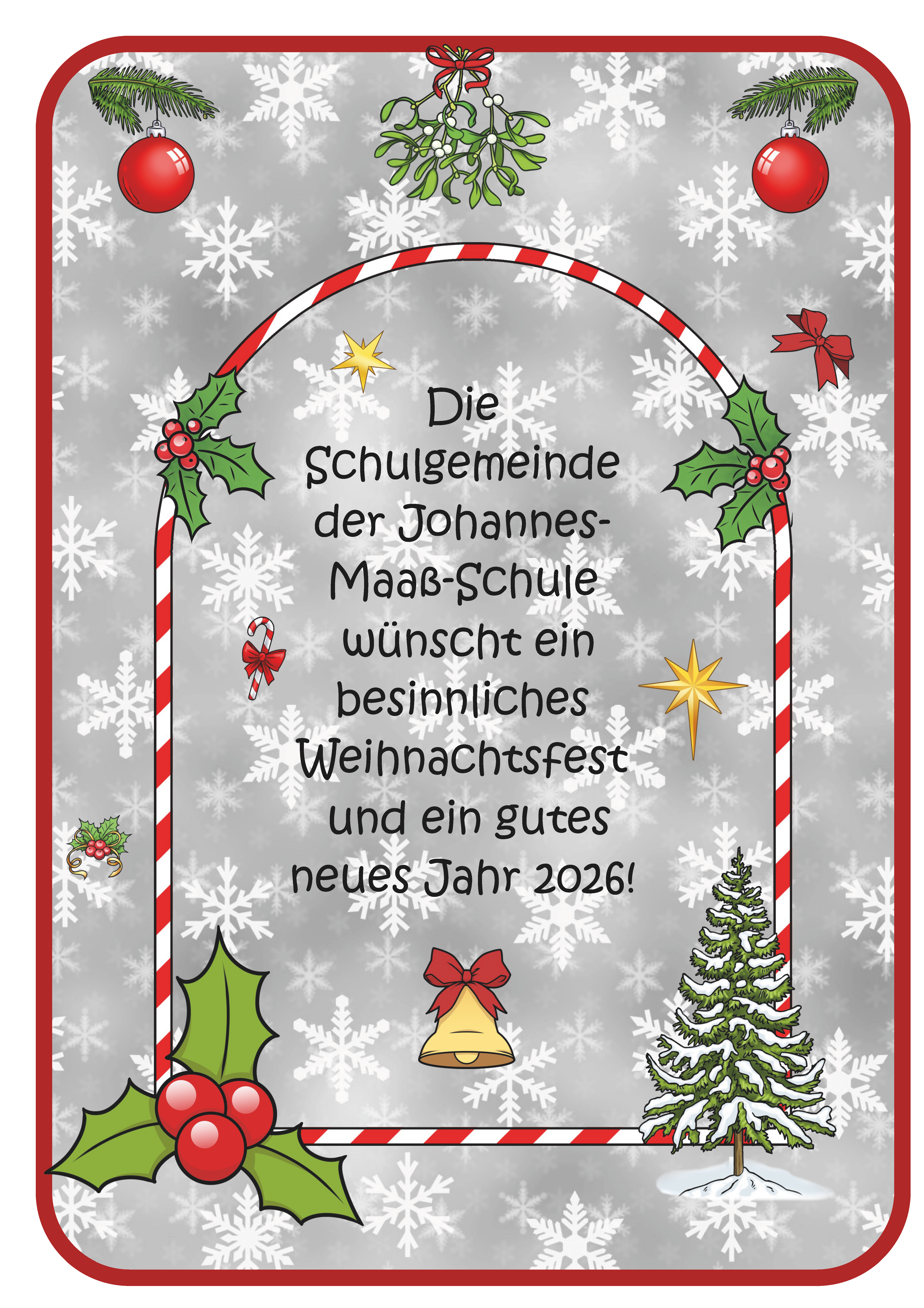 Weihnachtskarte JMS 2025